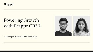 A demo on Frappe CRM | Frappe Net Worth