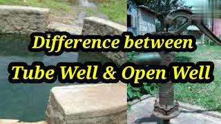 Difference between Tube Well &  Open Well | Irrigation Engineering | Civil Engineering | Shiwani Jha