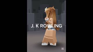J.K Rowling
