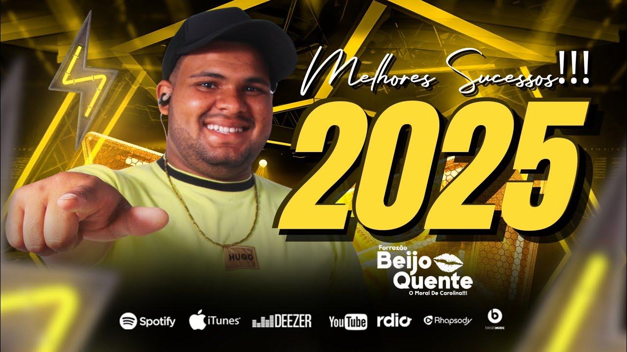 MELHORES SUCESSOS - FORROZÃO BEIJO QUENTE / PROMOCIONAL 2025