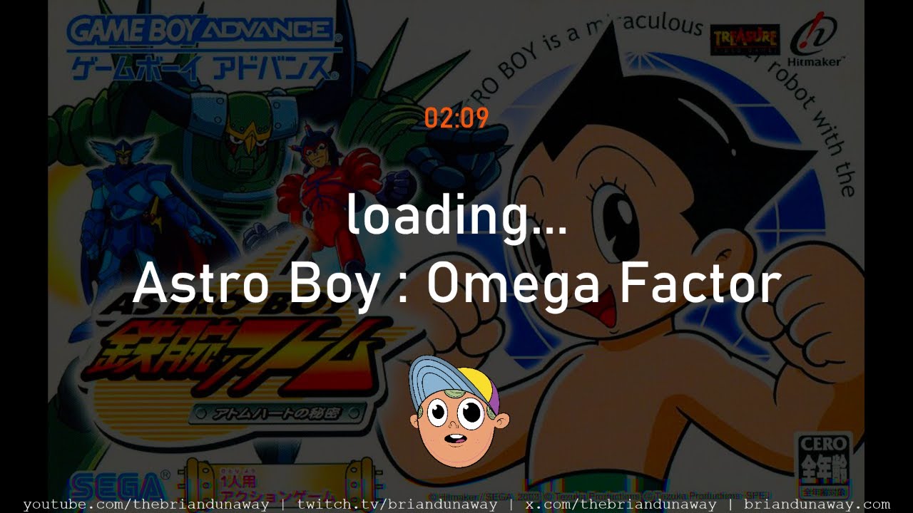 Astro Boy : Omega Factor (GBA) - First Time - YouTube