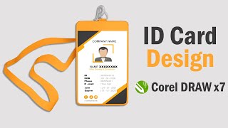 ID Card Design in Corel DRAW x7 screenshot 4