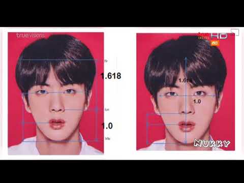 เผยสัดส่วนทองคำ Golden Ratio บนใบหน้า จิน BTS กับความหล่อในระดับสากล