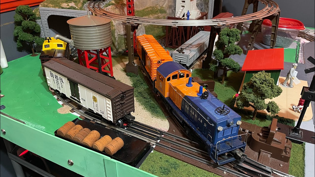 Switching Operations on a Small O Gauge Layout