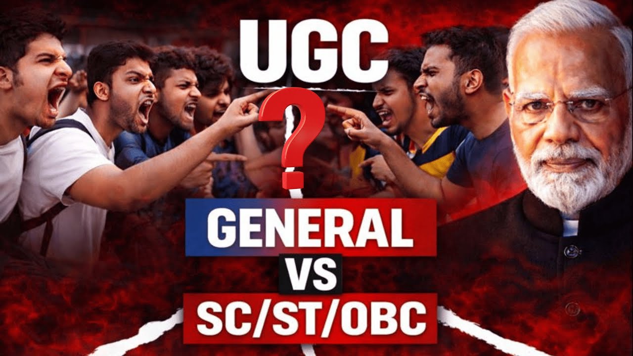 Modi Govt ? General Vs SC/ST/OBC: UGC 2026 नियम: सुरक्षा या सज़ा? क्यों डरे हुए हैं छात्र
