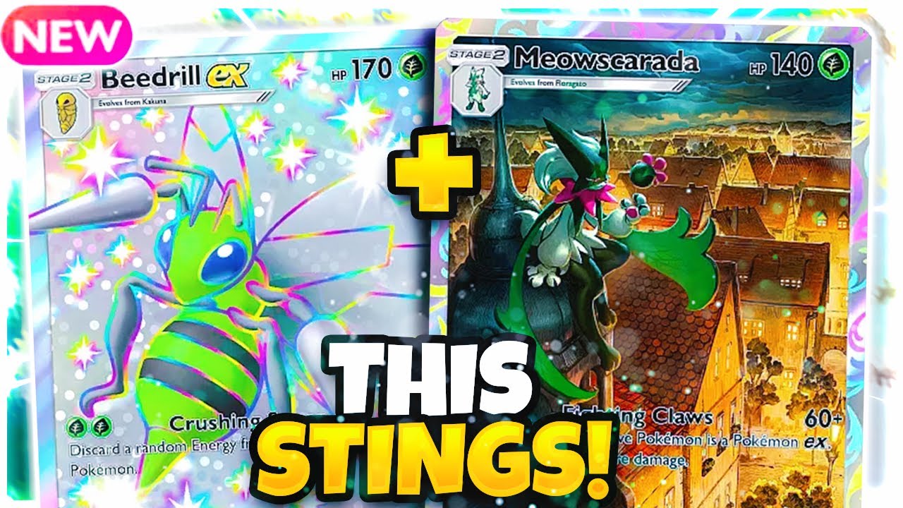 This Meowscarada + Beedrill EX Deck = Energy Removal and Pain!
