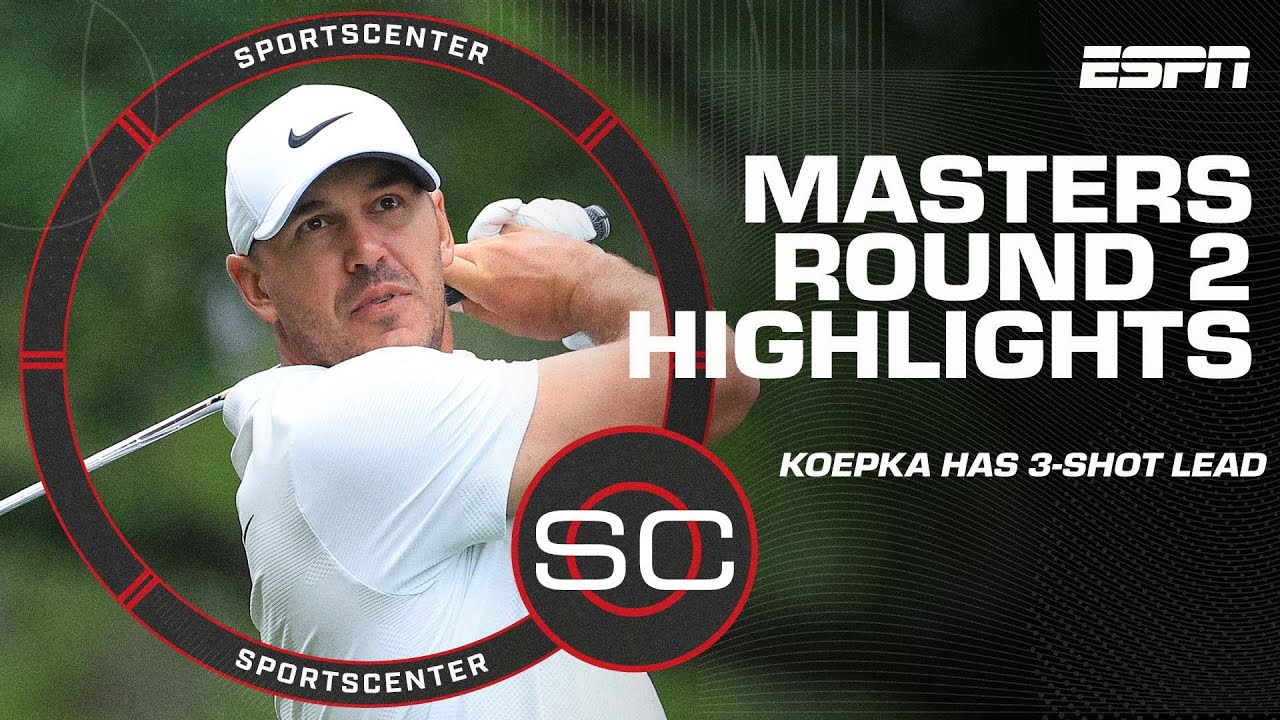 Highlights and Reaction to Round 2 of the 2023 Masters SportsCenter