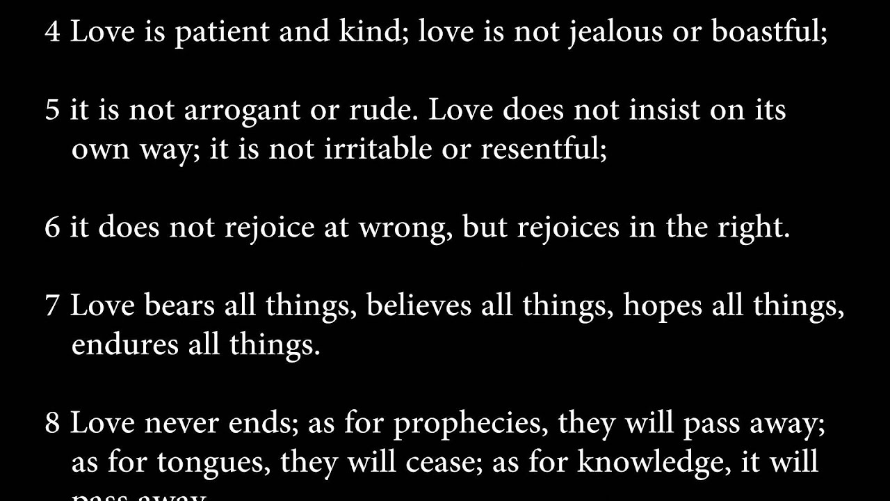 1 Corinthians 12 31 13 13 YouTube 1-corinthians-12-31-13-13-youtube
