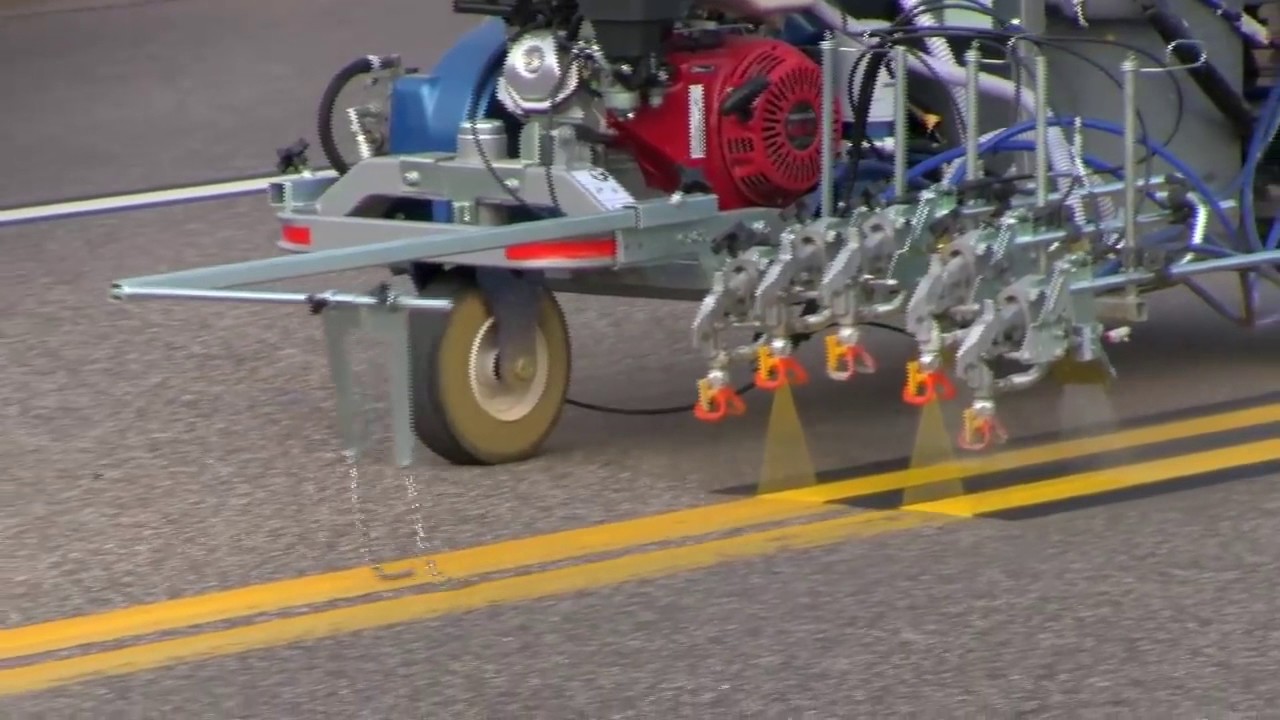 LineLazer V 250DC - Sistema de marcação de linhas de duas cores - Graco