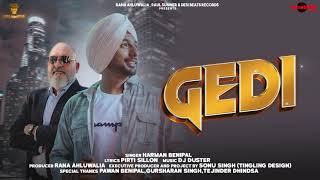 Gedi  | Harman Benipal | DJ Duster | New Punjabi Songs 2023 | Desi Beats Records