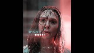"what mouth" ? – Scarlet witch ( wanda ) 💀 ! edit | Strongest lady avengers | MANANA (slowed ) funk