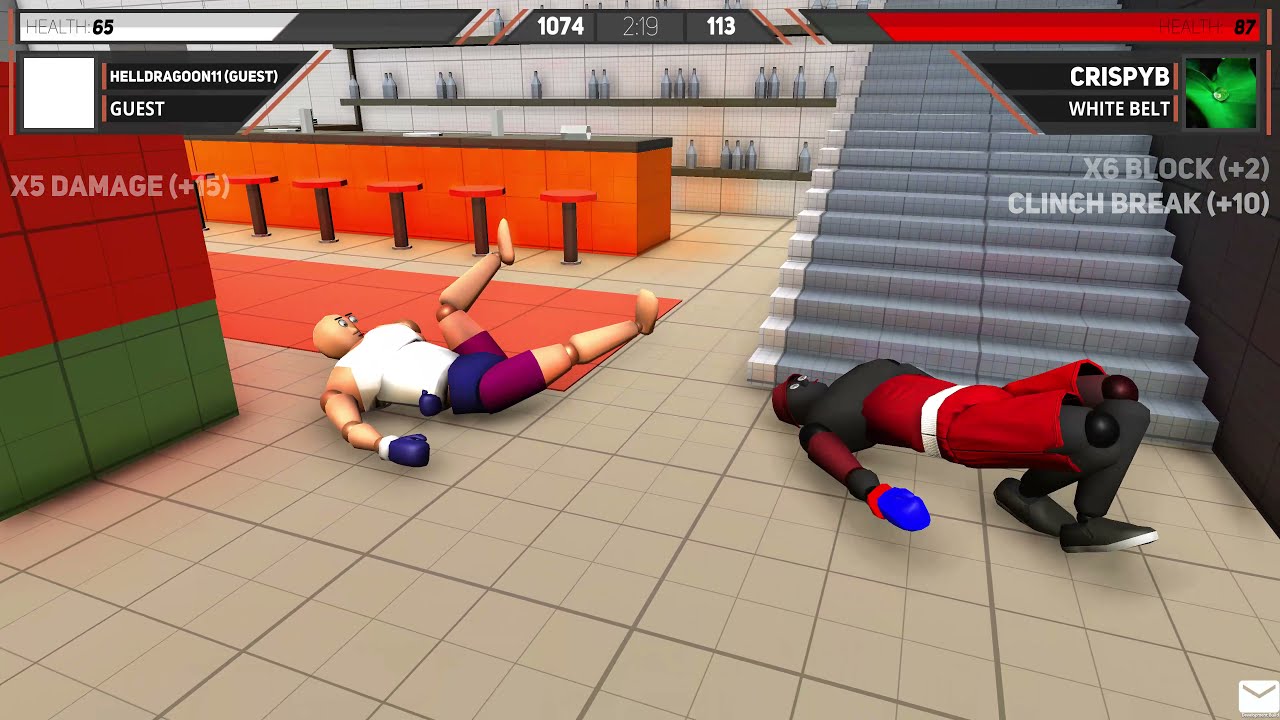 Drunken Wrestlers 2 Gameplay (PC/UHD) YouTube