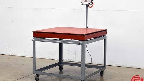 B TEK Table Scale w/ T503W Indicator