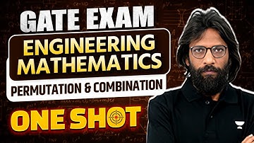 GATE Exam | Engineering Mathematics | Permutation And combination Part 01 | one shot | All Branches