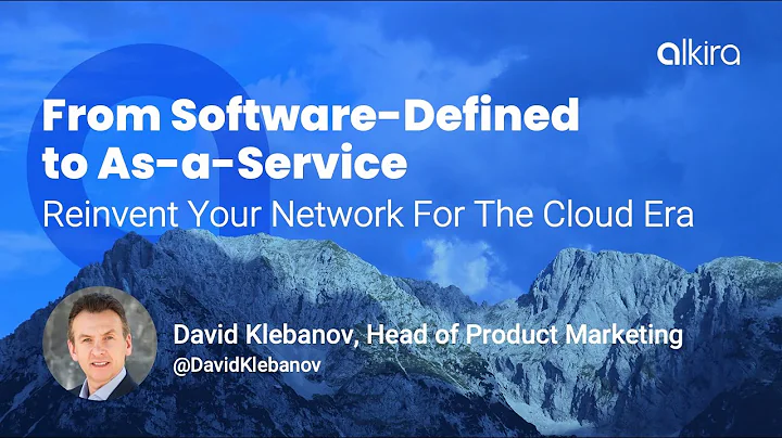 Revolutionize your network for the cloud era