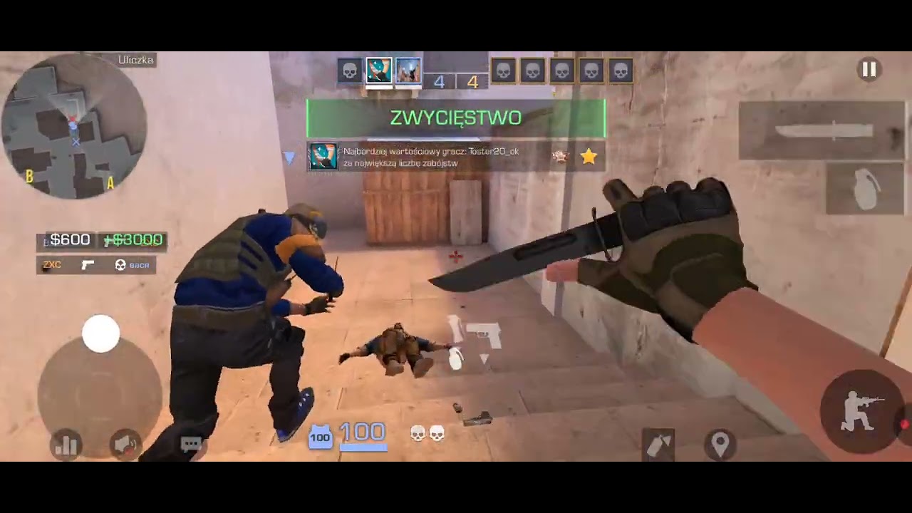 GRALIŚMY 2 NA 5 🤫🗿😢💀 #standoff2 #gaming 