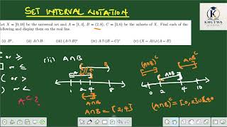 MADE EASY SET INTERVALS  PART 1 || OPEN & CLOSED INTERVALS AND NUMBER LINE