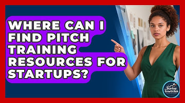 Where Can I Find Pitch Training Resources for Startups? | The Startup Growth Hub News