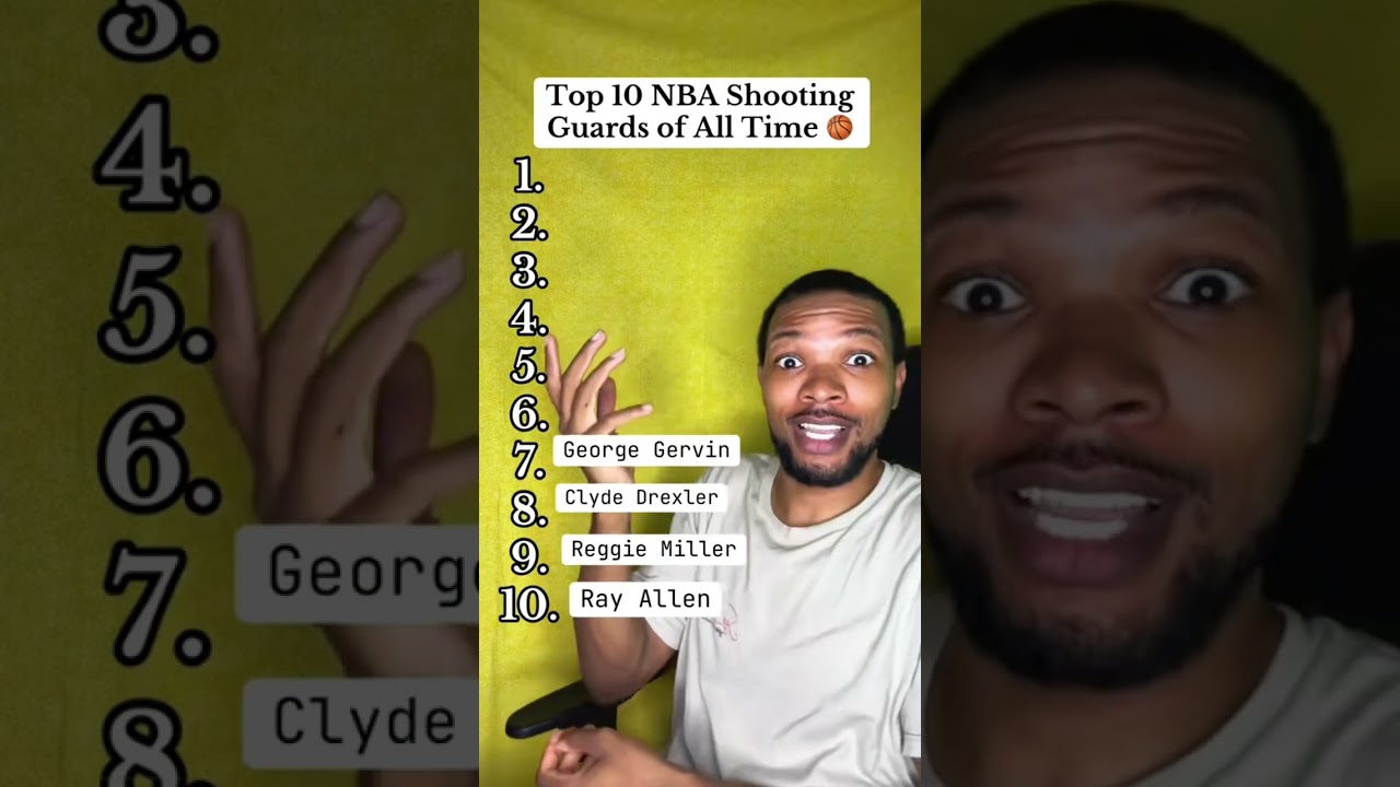Top 10 NBA Shooting Guards of All Time 🏀🔥 (All-Time SG Rankings)