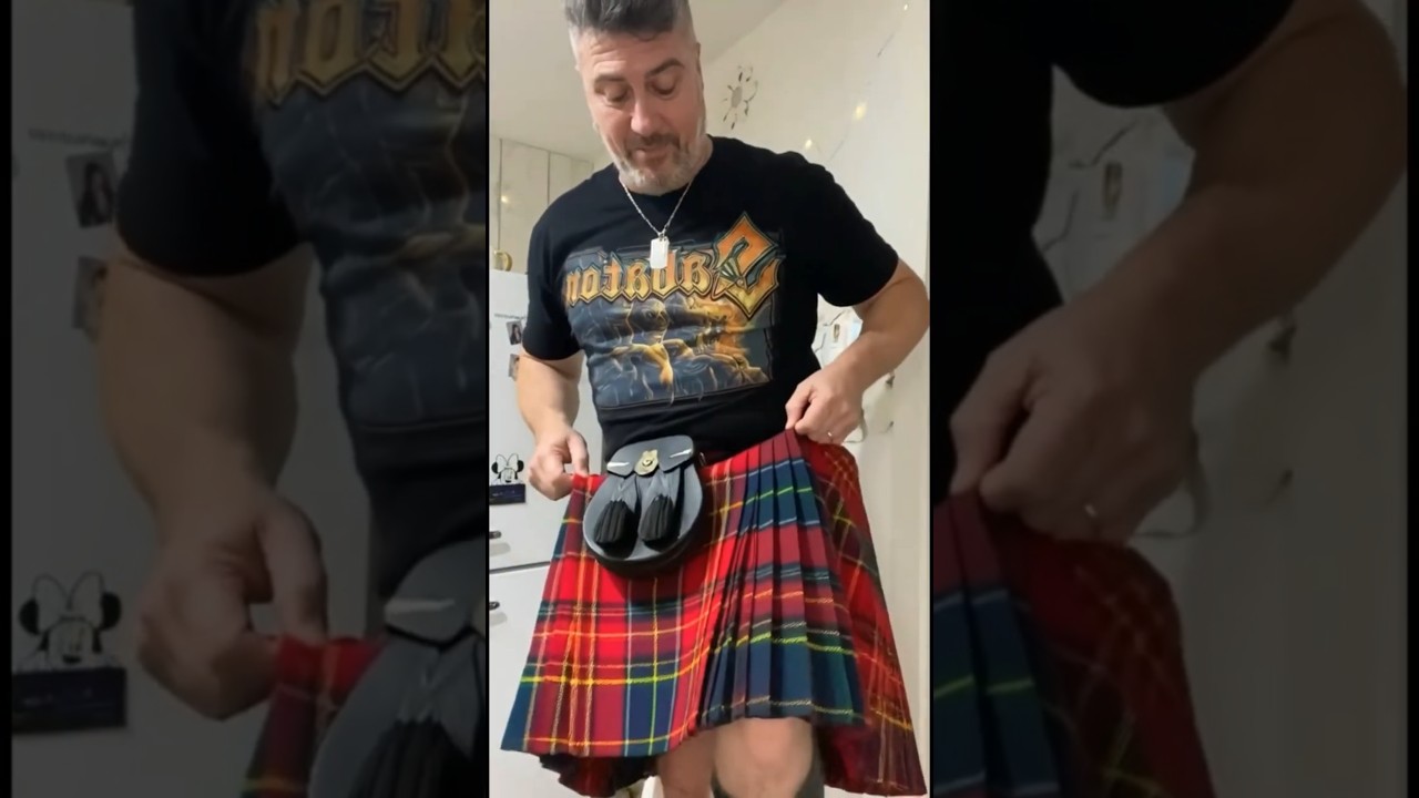 Когда шотландский килт становится звездой шоу! 