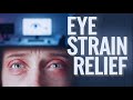 Wie kannst du deine Augen zu Hause oder bei der Arbeit schnell entspannen