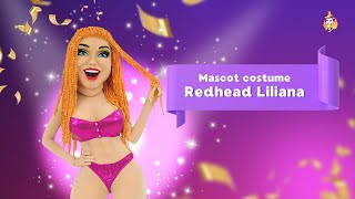 Redhead Liliana Mascot Costume