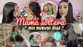 🏡👩‍👧 MI NUEVA RUTINA SIENDO MAMÁ SOLTERA | Sofi Muñoz