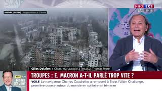 Envoyer des troupes en Ukraine : Emmanuel Macron a-t-il parlé trop vite ?