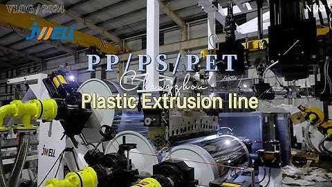Jwell PP/PS/PET sheet multi layers extrusion line