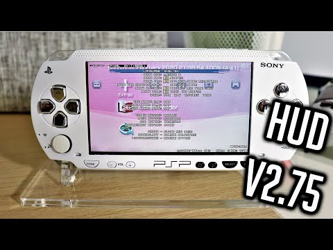 PSP Hacks: How To Install HUD v2.75 Plugin | Display CPU, Battery, & Clock | Tutorial 2020 Edition