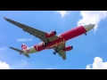 AirAsia X On Final Runway 25 At Kuching Intl. Airport