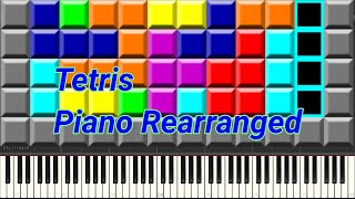 Tetris Theme - Piano Rearranged - Synthesia