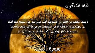 سورة النجم اسلام صبحي تلاوة خاشعه تاخذك بعيدا