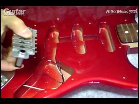 ストラト・シンクロナイズド・トレモロをWilkinson VS-100Nに