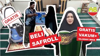 MASA BELI KARPET MASJID DAPET KARPET LAGI   DAPET VAKUM JUGA LAGI cuss langsung wa. 0819 666 183