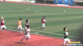 [100914] Idol Sports Championship Fancam - JoKwon 100m Semi Final Winner