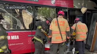 Ambar restaurant in DC remains closed after Metrobus crashes into it | NBC4 Washington