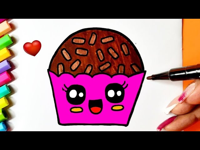 COELHINHO CHOCOLATE Como desenhar Cookie fofo Kawaii ❤ Desenhos Kawaii -  Desenhos para Desenhar 