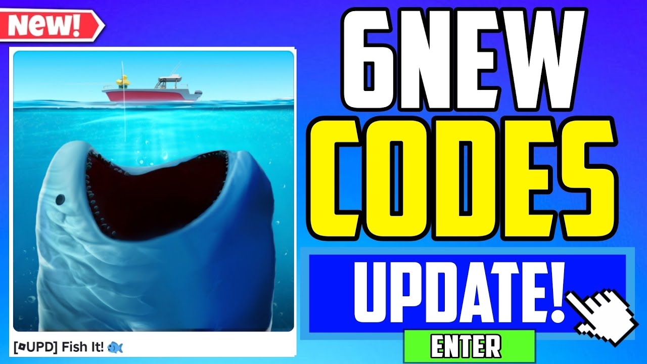 Fish.it Code Update Rod *SECRET UPDATE!* | Fish it CODES 2025 (ROBLOX Fish It) - YouTube