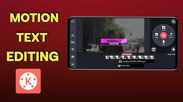 Kinemaster Text Editing Like Premiere Pro | Motion Text Animation In Kinemaster | New Text Editing