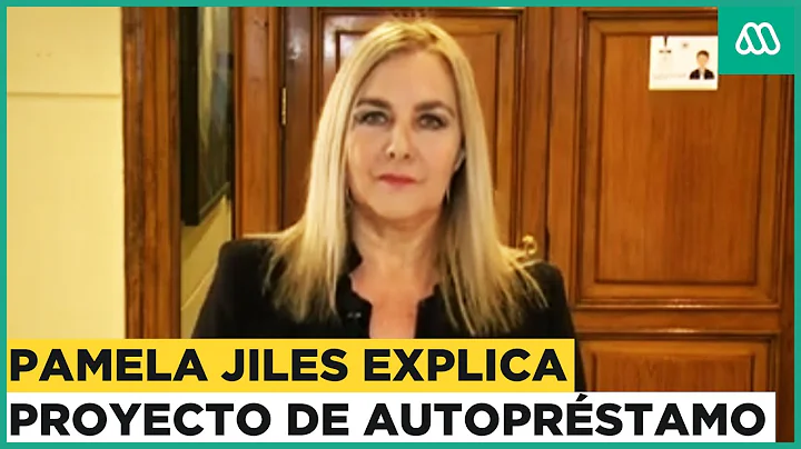 Pamela Jiles explica proyecto de autoprstamo de fondos de AFP