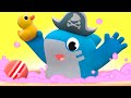Sharks sing the Bath Song! - Sharks Learn Healthy Habits for Kids