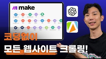 MAKE와 챗GPT로 코딩 없이 모든 웹사이트 크롤링하세요!