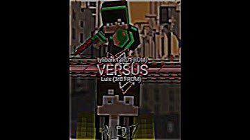 Tylibark vs Luis #minecraft #subscribe #edit #edting #vs #debate #comment #shadowcreeper