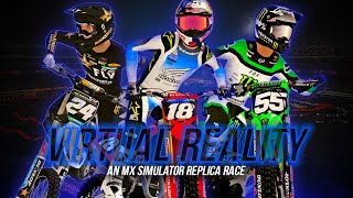 Simulating A 1:1 Scale Real Race in MX Simulator  Virtual Reality