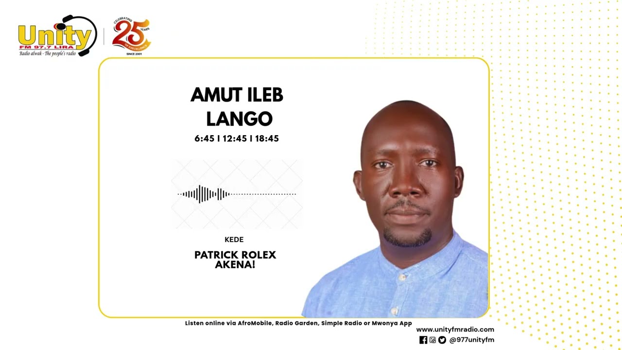 UNITY FM 97.7 LIRA MORNING NEWS [09-03-2026]