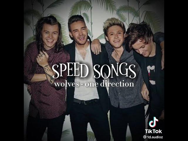 wolves//one direction (speed up) #1d #onedirection