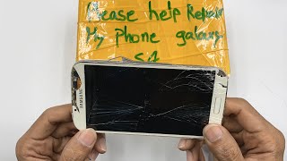 Restoration Destroyed Phone | Samsung Galaxy S4 Crack Screen Repair