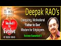 Motivational Session for Employees : Conference Speaker ESP Man Deepak RAO - www.DeepakRao-ESP.com