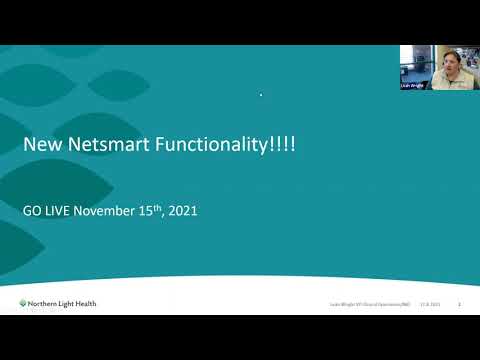 Netsmart Functionality Update 2021